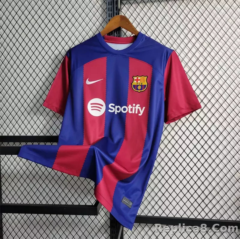 23-24 Barcelona Home Fan Version - detail