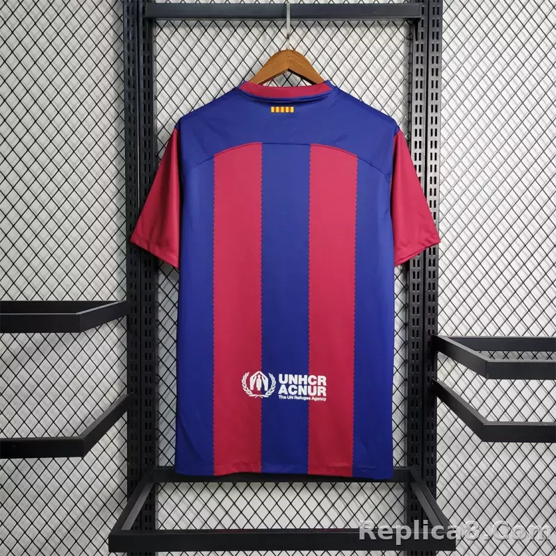 23-24 Barcelona Home Fan Version - detail