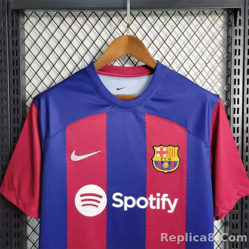 23-24 Barcelona Home Fan Version - detail