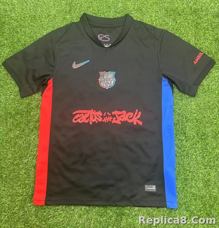 FC BARCELONA x TRAVIS SCOTT 24/25 Men's Away Jersey Limited Edition