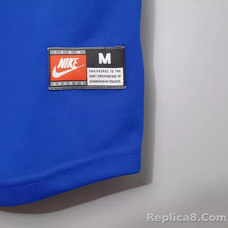 Barcelona 100th Anniversary Version Home Soccer Jersey - detail