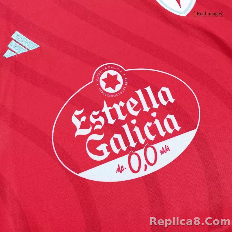 23-24 Celta Vigo Away Kids Kit Jersey+Shorts - detail