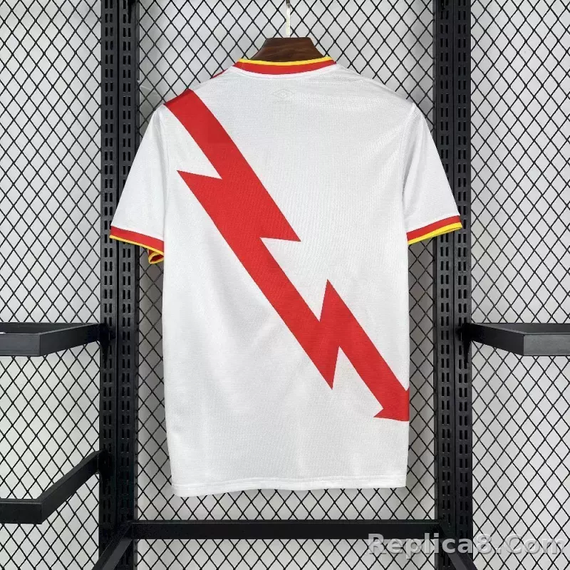25-26 Rayo Vallecano Home Soccer Jersey - detail