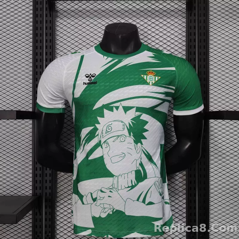 25-26 Real Betis Naruto Special Edition Player Version Shirt