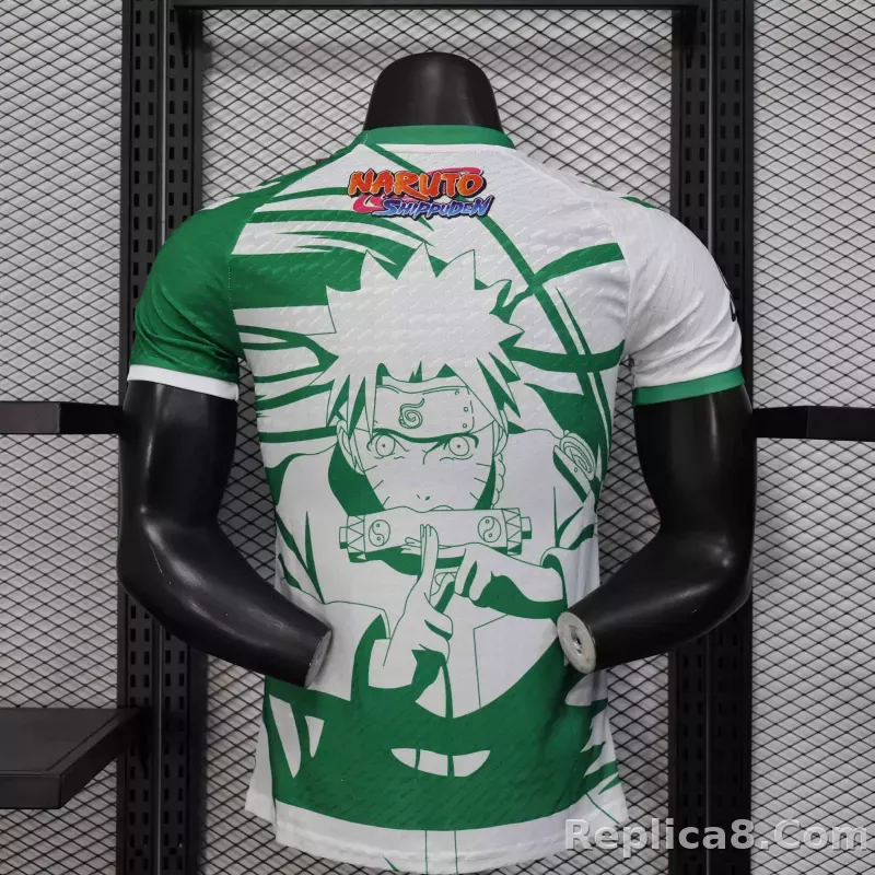 25-26 Real Betis Naruto Special Edition Player Version Shirt - detail