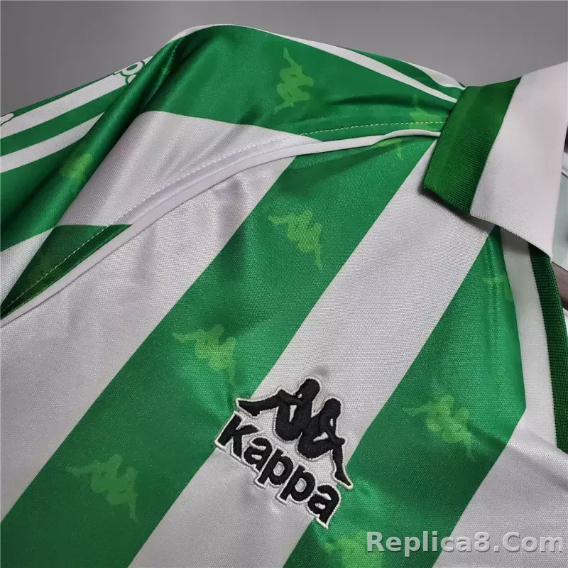 1995-1997  Real Betis Home Retro Jersey - detail