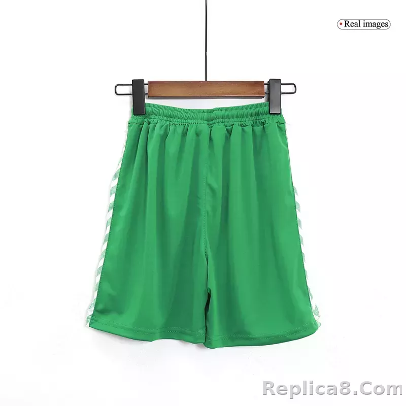 23-24 Real Betis Away Kids Kit Jersey+Shorts - detail