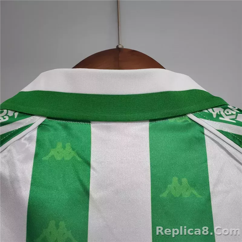 1995-1997 Real Betis Home Retro Jersey - detail