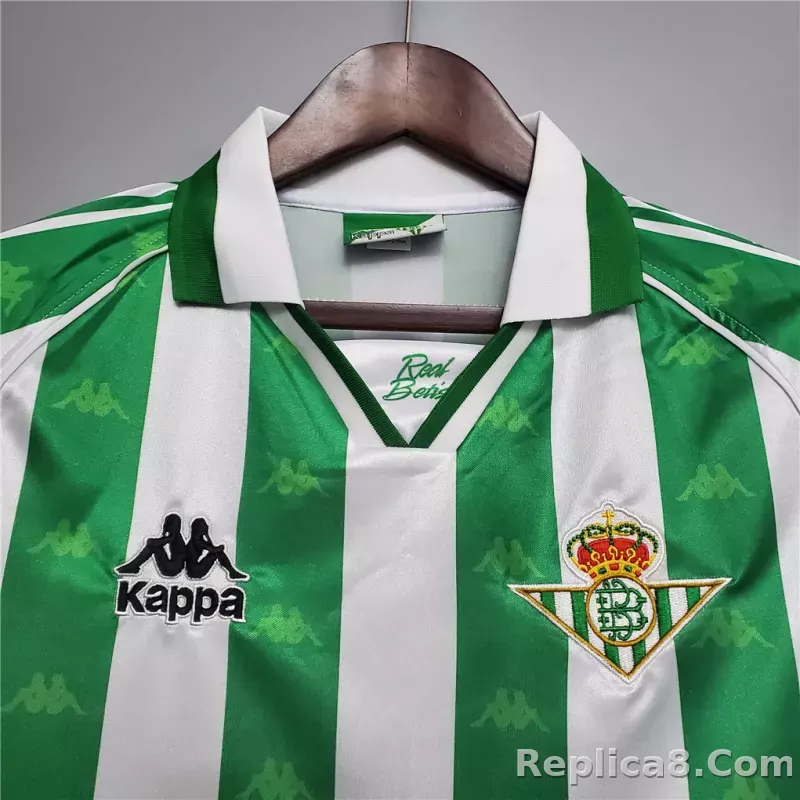 1995-1997 Real Betis Home Retro Jersey - detail