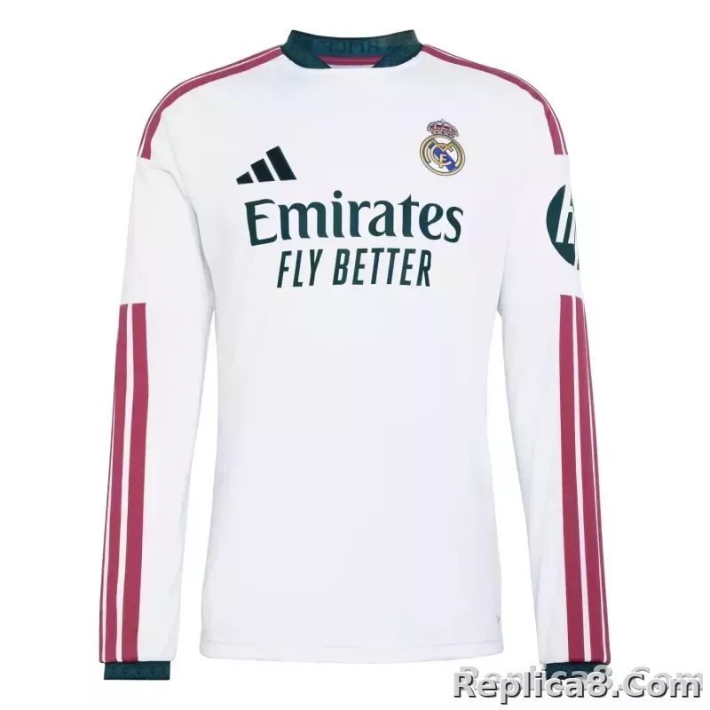 26-27 Real Madrid Home Soccer Jersey Long Sleeve