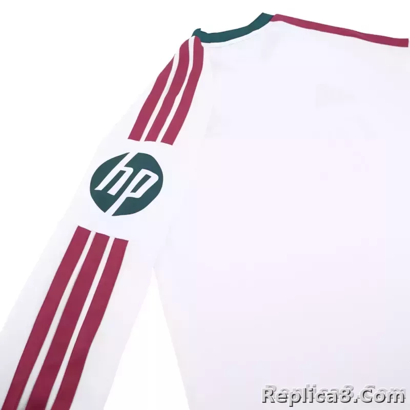 26-27 Real Madrid Home Soccer Jersey Long Sleeve - detail