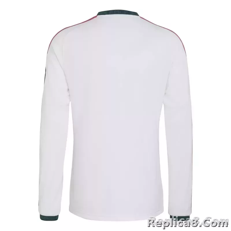 26-27 Real Madrid Home Soccer Jersey Long Sleeve - detail