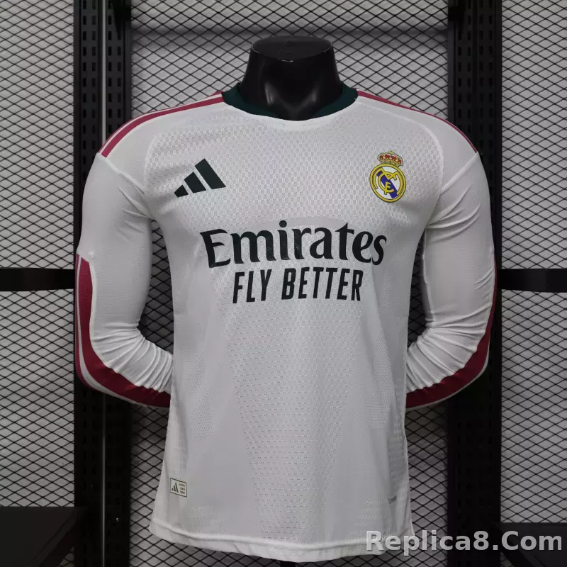 26-27 Real Madrid Special Soccer Jersey Player Version Long Sleeve