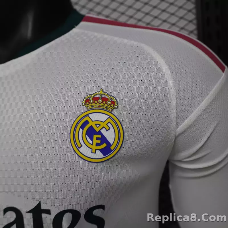26-27 Real Madrid Special Soccer Jersey Player Version Long Sleeve - detail
