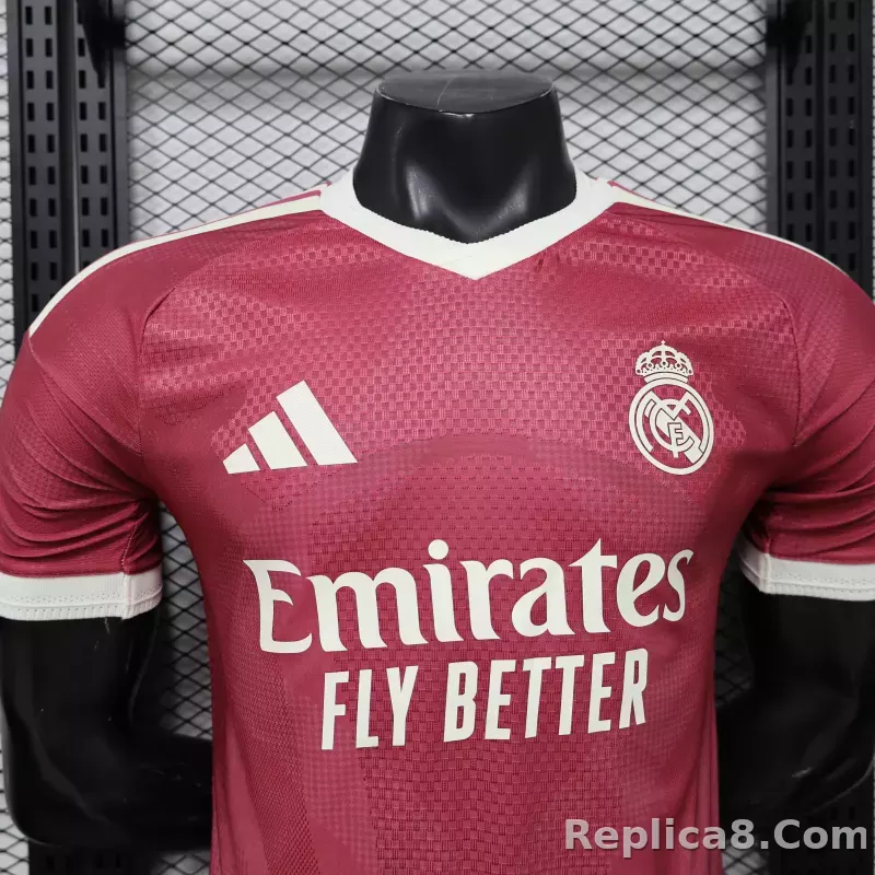 26-27 Real Madrid Third Away Soccer Jersey Player Version - detail