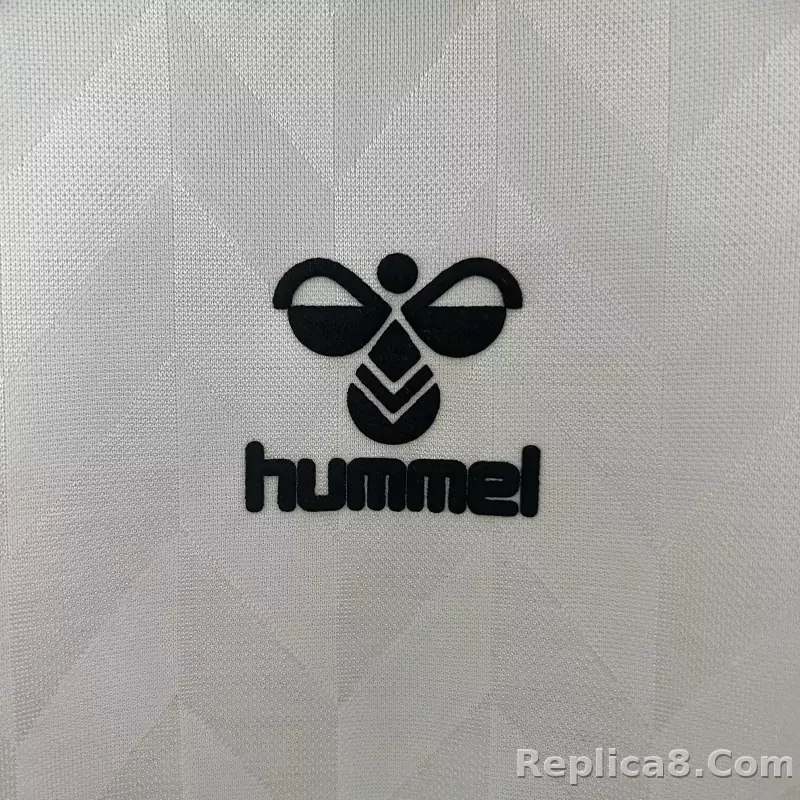 1986-88 Real Madrid Home Retro Soccer Jersey - detail