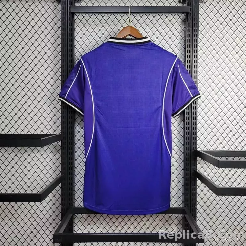 1997-98 Real Madrid Away Retro Soccer Jersey - detail