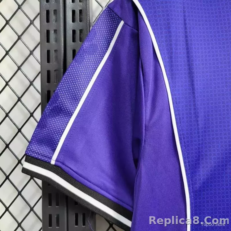 1997-98 Real Madrid Away Retro Soccer Jersey - detail