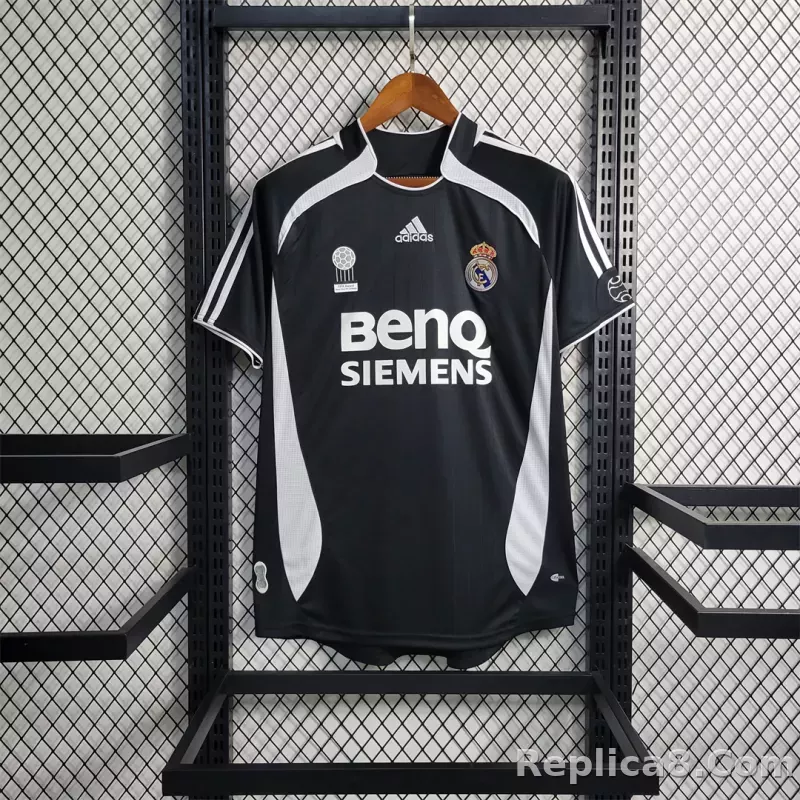 2006-07 Real Madrid Away Retro Soccer Jersey