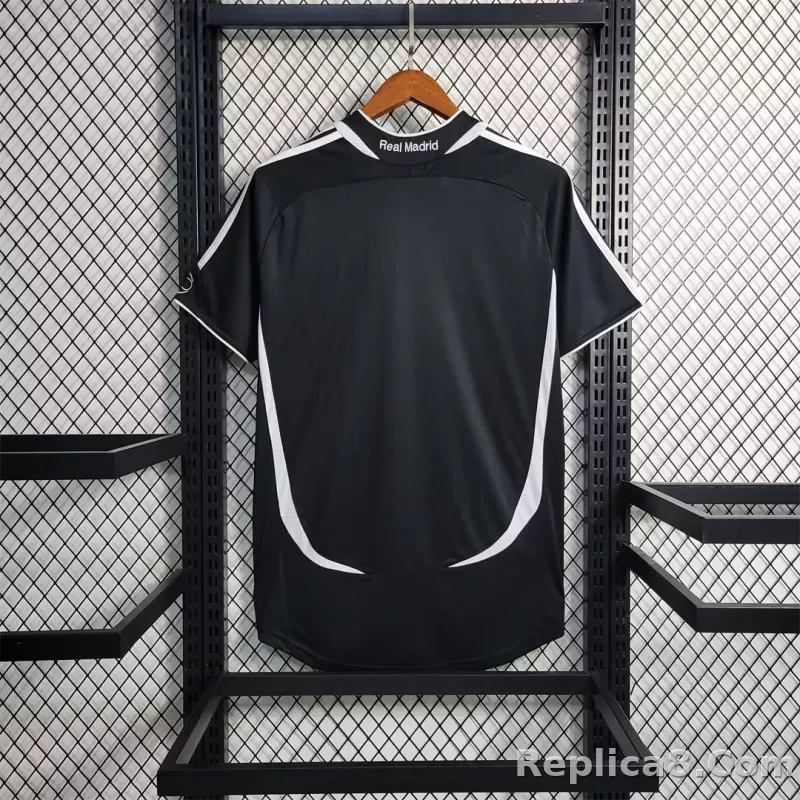 2006-07 Real Madrid Away Retro Soccer Jersey - detail