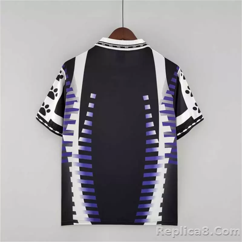 1997-98 Real Madrid Third Away Retro Soccer Jersey - detail