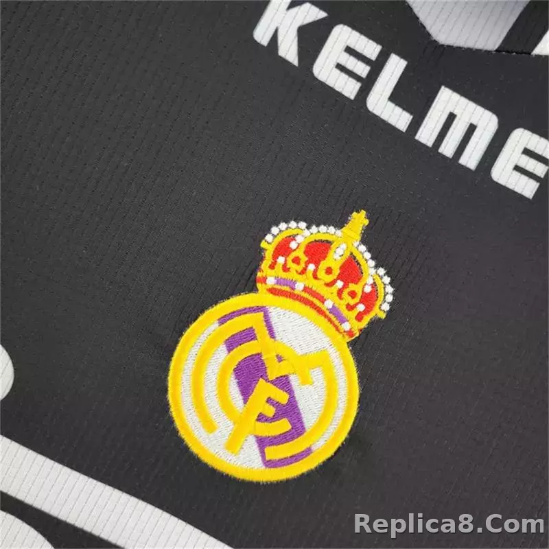 1997-98 Real Madrid Third Away Retro Soccer Jersey - detail