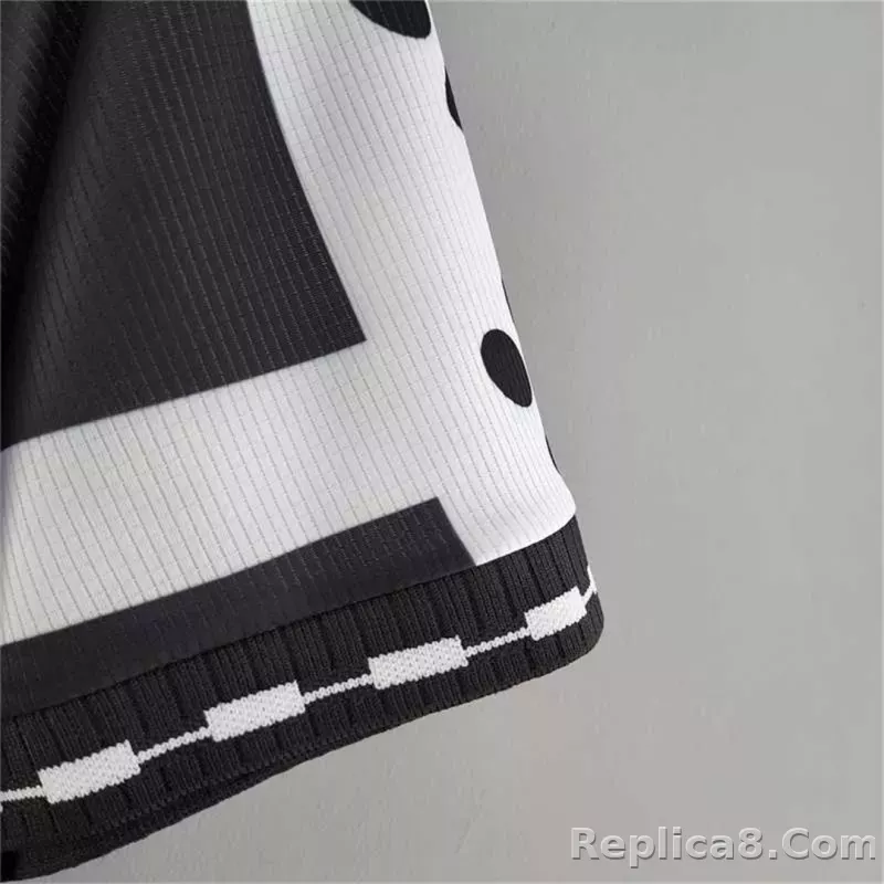 1997-98 Real Madrid Third Away Retro Soccer Jersey - detail