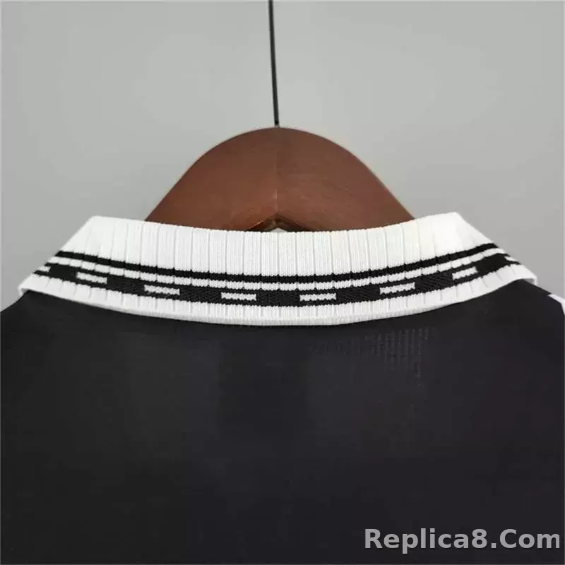 1997-98 Real Madrid Third Away Retro Soccer Jersey - detail