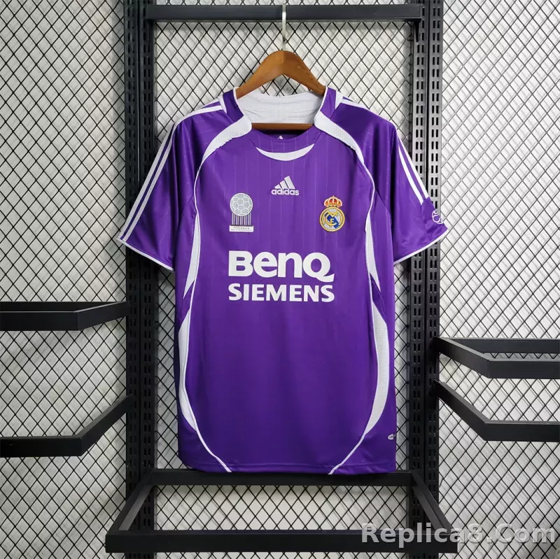 2006-07 Real Madrid Third Away Retro Soccer Jersey