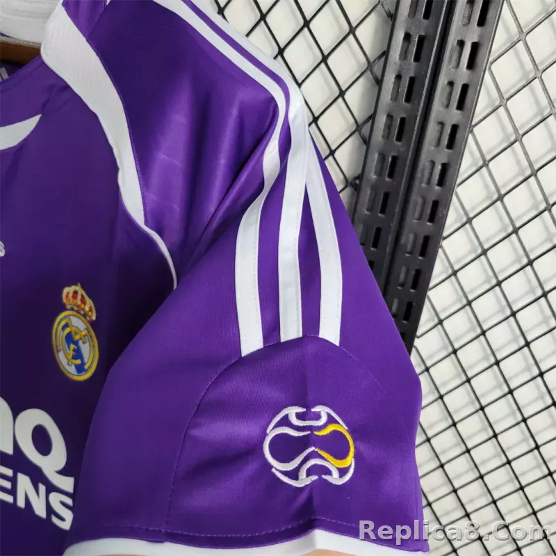 2006-07 Real Madrid Third Away Retro Soccer Jersey - detail