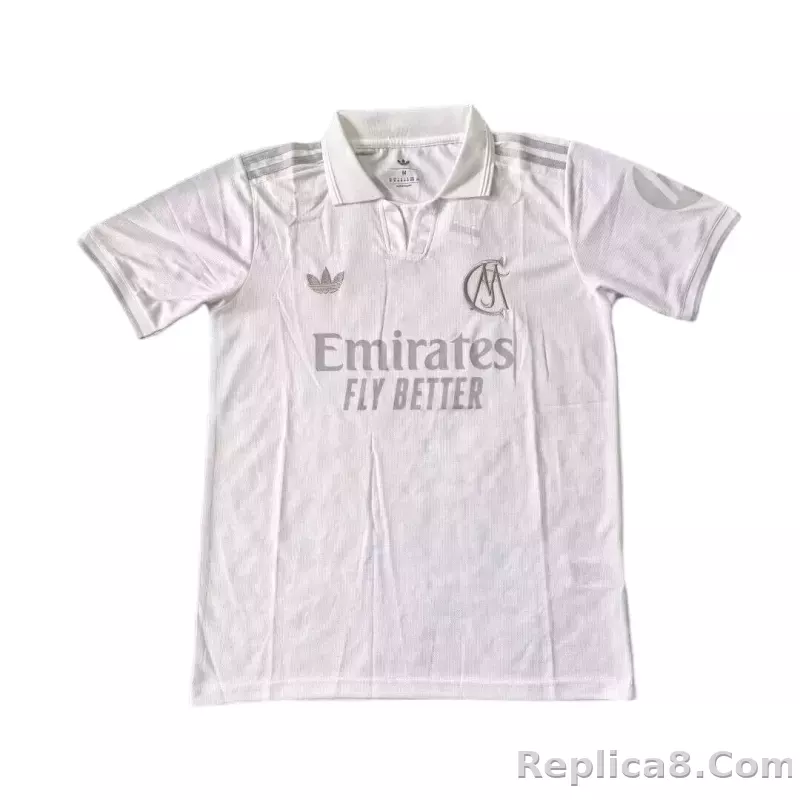 26-27 Real Madrid 125th Anniversary Kit Soccer Jersey