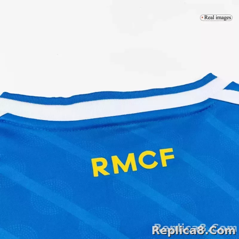 25-26 Real Madrid Third Away Soccer Kids Full Kit Jersey+Shorts+Socks - detail