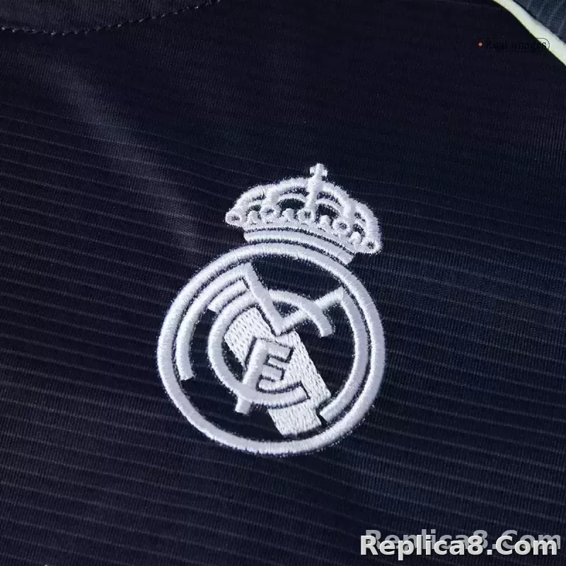 25-26 Real Madrid Away Soccer Kids Full Kit Jersey+Shorts+Socks - detail