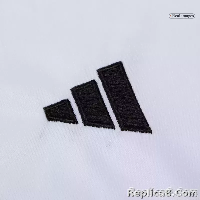 25-26 Real Madrid Home Soccer Kids Full Kit Jersey+Shorts+Socks - detail
