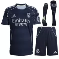 25-26 Real Madrid Away Soccer Full Kit Jersey+Shorts+Socks - view 1