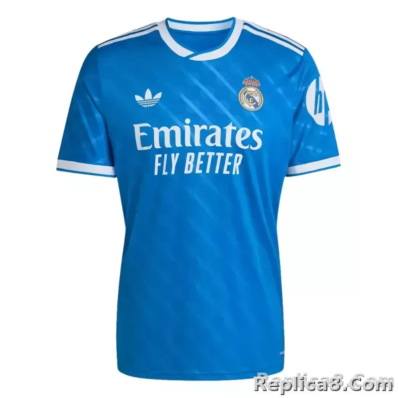 25-26 Real Madrid Third Away Soccer Full Kit Jersey+Shorts+Socks - detail