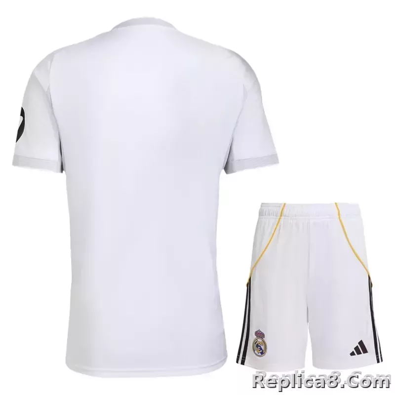 25-26 Real Madrid Home Soccer Kit Jersey+Shorts - detail