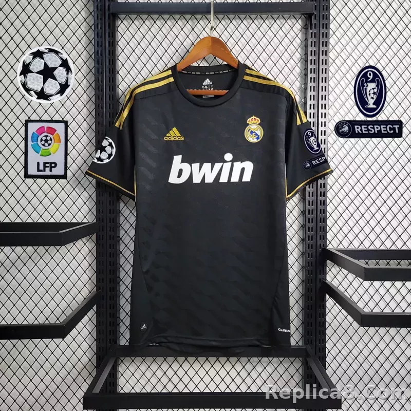 2011-12 Real Madrid Away Retro Soccer Jersey - detail