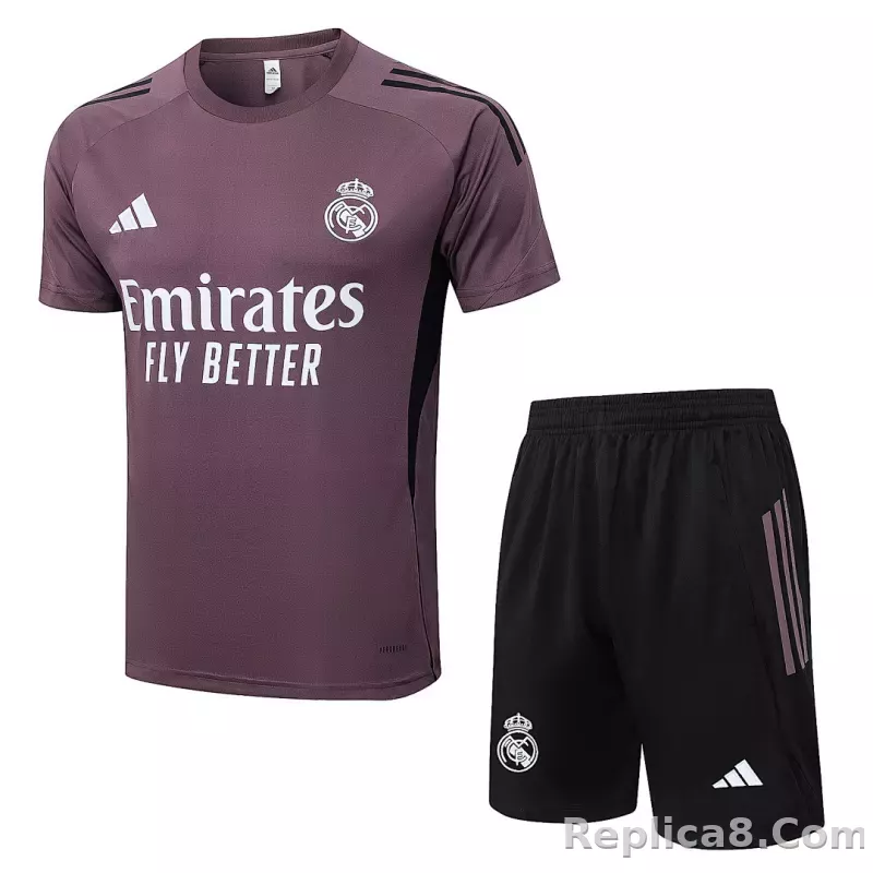 26-27 Real Madrid Pre-Match Training Soccer Jersey Suit Kit