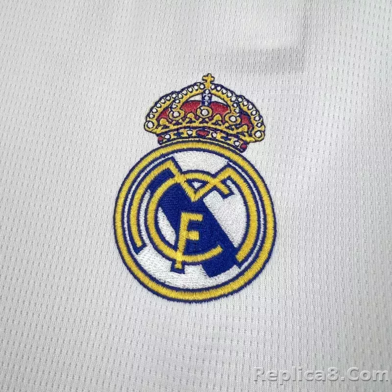 26-27 Real Madrid Home Soccer Jersey - detail
