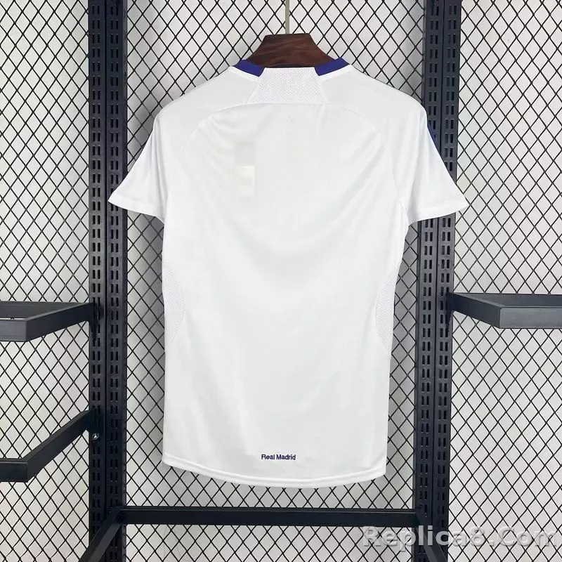 2007-08 Real Madrid Home Retro Jersey - detail