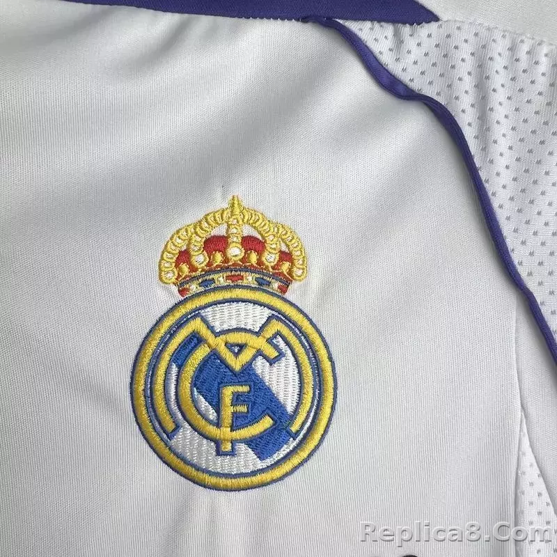 2007-08 Real Madrid Home Retro Jersey - detail