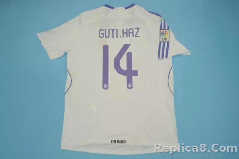 2007-08 Real Madrid Home Retro Jersey - detail