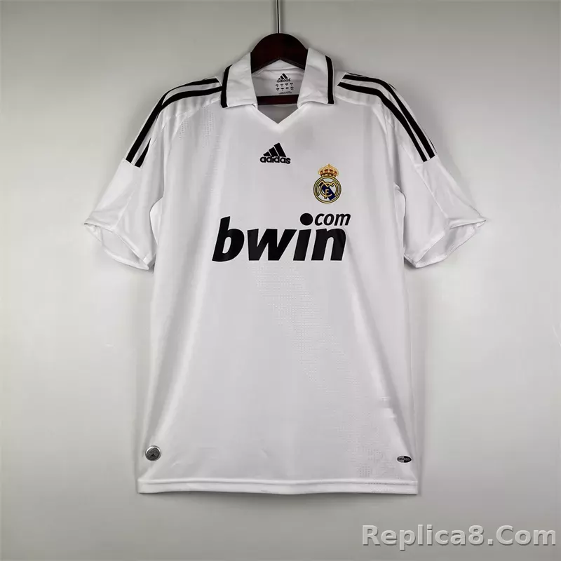 2008-09 Real Madrid Home Retro Jersey