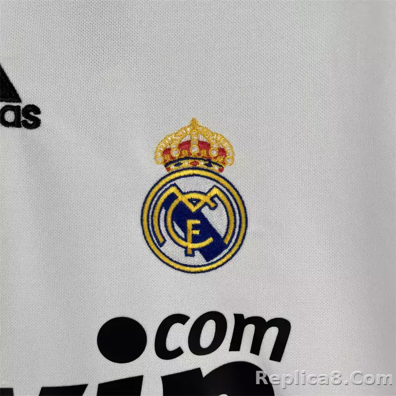 2008-09 Real Madrid Home Retro Jersey - detail