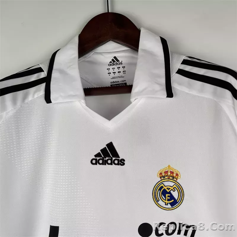 2008-09 Real Madrid Home Retro Jersey - detail