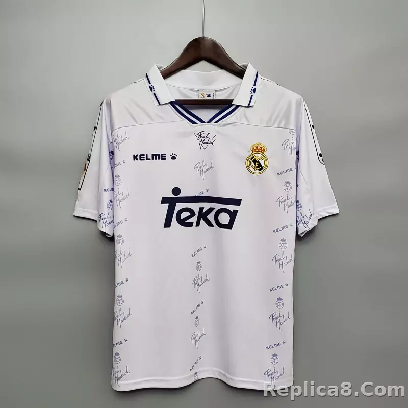 1994-96 Real Madrid Home Retro Jersey