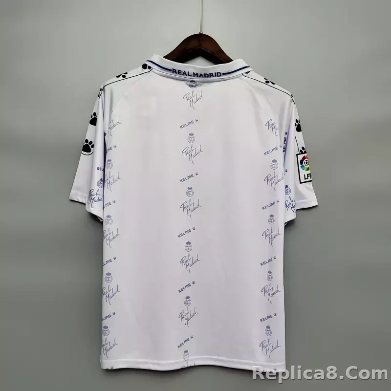 1994-96 Real Madrid Home Retro Jersey - detail