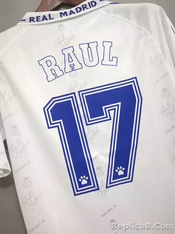 1994-96 Real Madrid Home Retro Jersey - detail