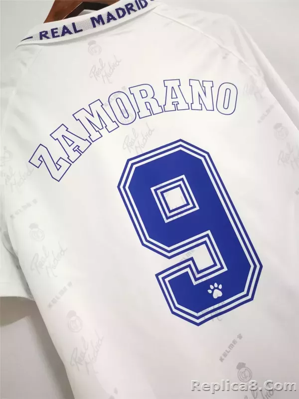 1994-96 Real Madrid Home Retro Jersey - detail